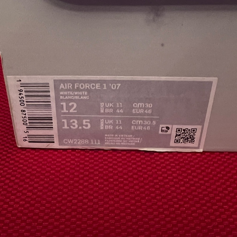 Nike white Air force - Picture 4 of 4